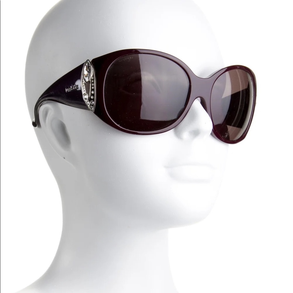Bulgari oversized tinted sunglasses Style #: 8017-B 820/87